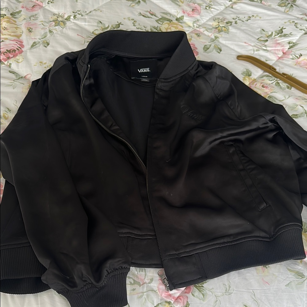 Vans Black Bomber Jacket